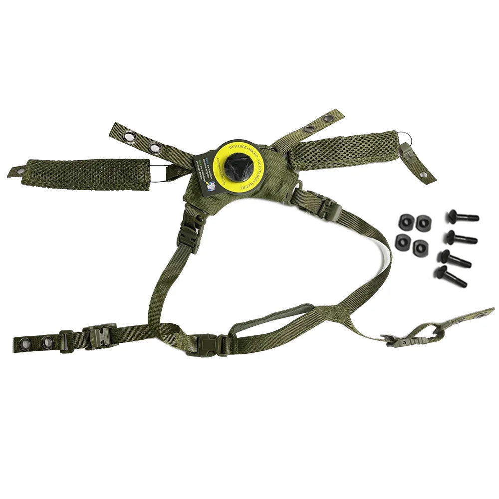 Team Wendy EXFIL Helmet Suspension System & Chin Strap - Compatible with FAST/MICH/ACH Tactical Helmets(No helmat)