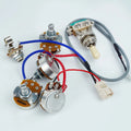 1 Set LP Electric Guitar Pickup Wiring Harness For EPI SG LP Dot ( 1 Toggle Switch + 4 Pots + Jack )