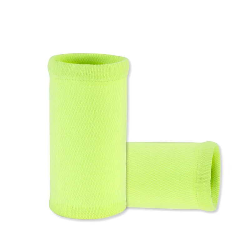 Wrist Sweatband Made By High Elastic Meterial Comfortable Pressure Protection Athletic Wristbands Armbands Sports Tennis Bands