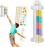 Child Versatile Vertical Jump Trainer Adjustable High Jump Test Pole for Basketball Football Touching Patting Measuring Tool Set