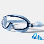 Swim Goggles, Waterproof Anti-Fog Anti-UV Wide View Swimming Goggles for Kids 3-14