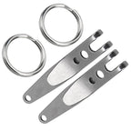 Outdoor Belt Clip Suspension Pocket Clip Key Holder with Keychain Mini Suspension Clip Keychain Pocket Clip