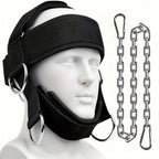 Head Trainer Weight Lifter - Neck Brace for Strengthening Neck and Core Muscles - Neck Exerciser