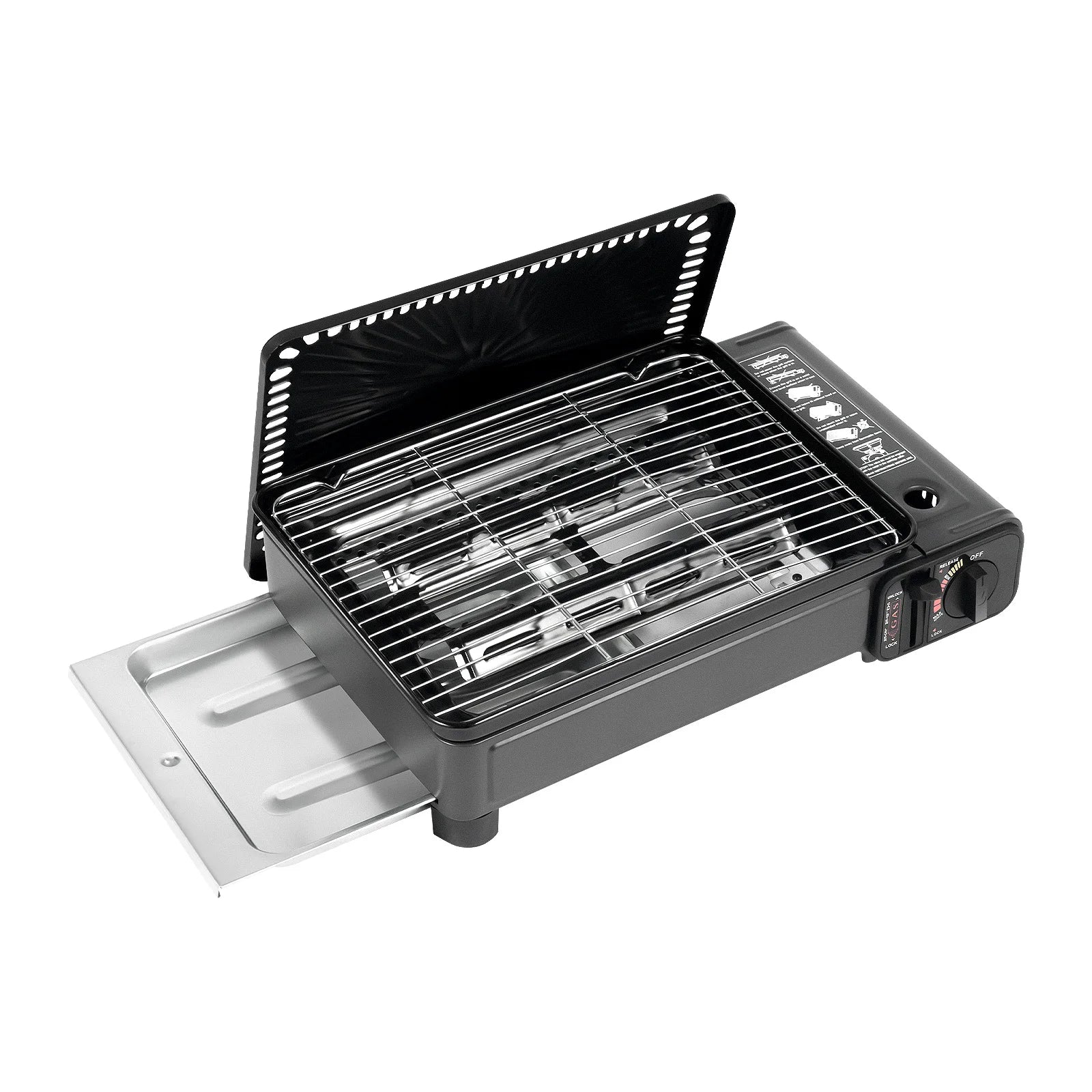 Portable Camping Grill Gas Stove Butane Gas Stove For Camping, Traveling, Trekking  0.25-0.3mpa 41.5*28*11cm