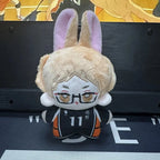 Kawaii New10cm Haikyuu Plush Toy Hinata Shoyo Keychain Tobio Kageyama Yu Nishinoya Bag Pendant Mini Volleyball Stuffed Doll Gift