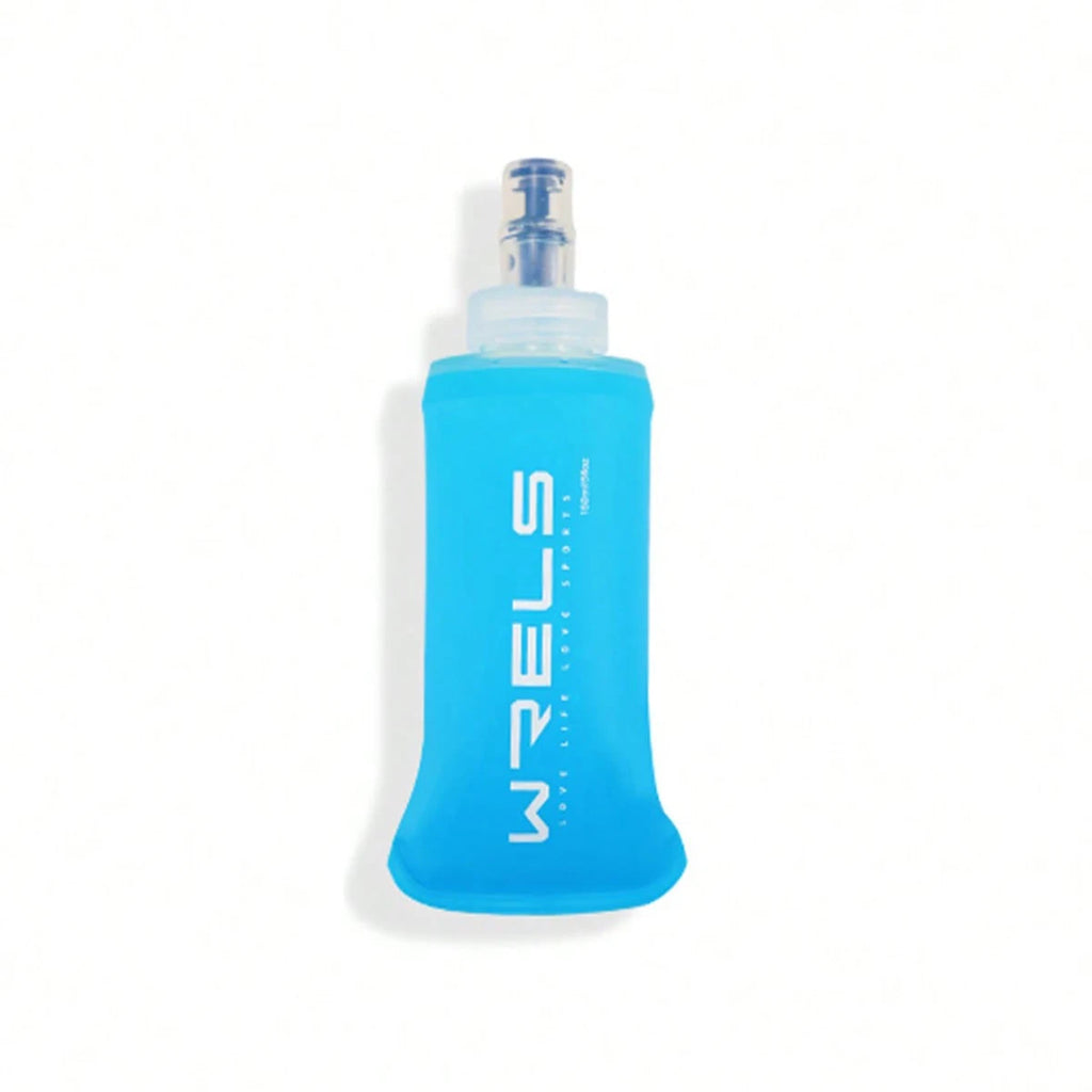 WRELS Camping Soft Water Bottle Drinking Sport Folding Bag Flask Outdoor Running Hydration Pack Waist Bicycle BPA Free