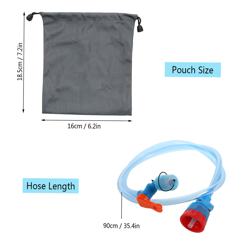 Water Bottle Drink Tube Hose Hydration Bladder Reservoir Pack Backpack System Hose Kit drink tube kit Drink tube hose