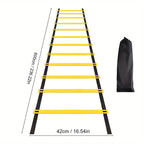 Agility Ladders with Nylon Straps for Speed Training Sports Flexibility Football Energy Ladder Equipment for Athletic Performanc