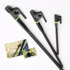 50Pcs/Pack Camping Nail Night Vision Luminous Ring Round Multi-functional Tents Accessories
