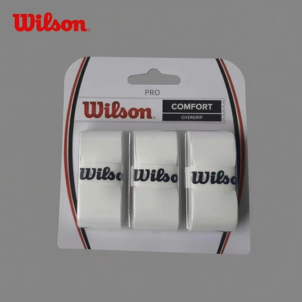 3 Pcs Anti-Slip Tennis Overgrips Tacky Feel Badminton Racket Grips Sweat Absorbing Wraps Tapes for Tennis Racket