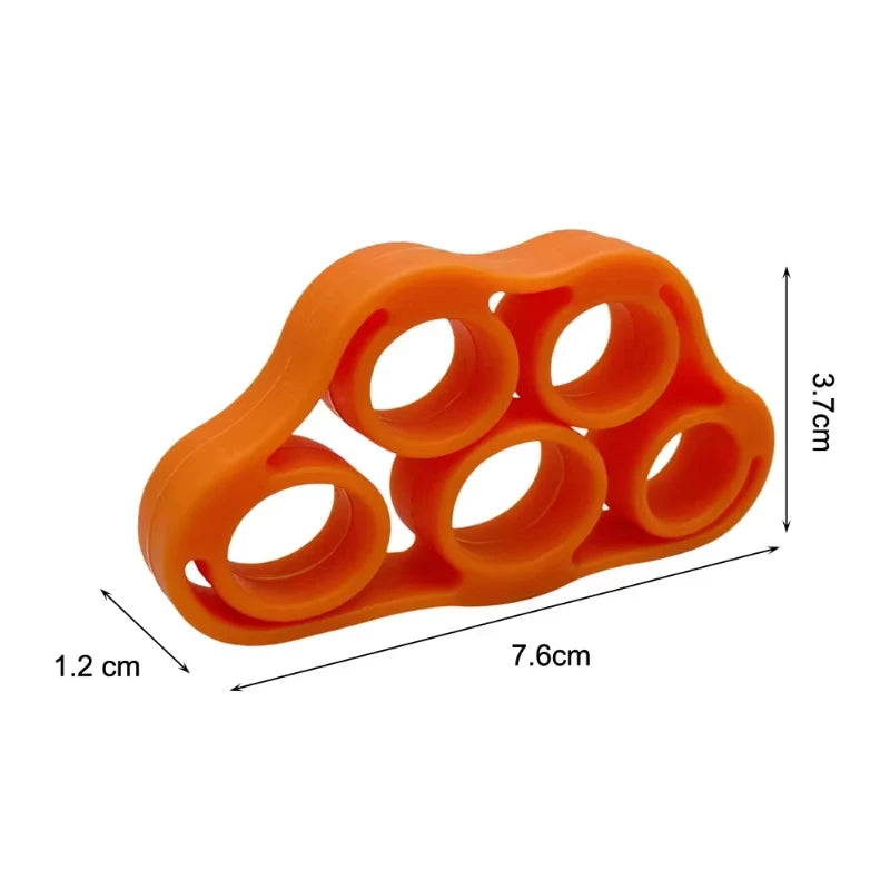 Silicone Five-Finger Training Hand Expanders Exerciser Wrist Stretcher Finger Gripper Expander Strength Rehabilitation Tensioner
