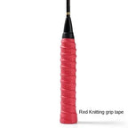 Racket Grip Tennis Handle Leather Wrap Premium Perforated Anti-slip Tennis Overgrip for Rackets Thickened Non-slip for Badminton