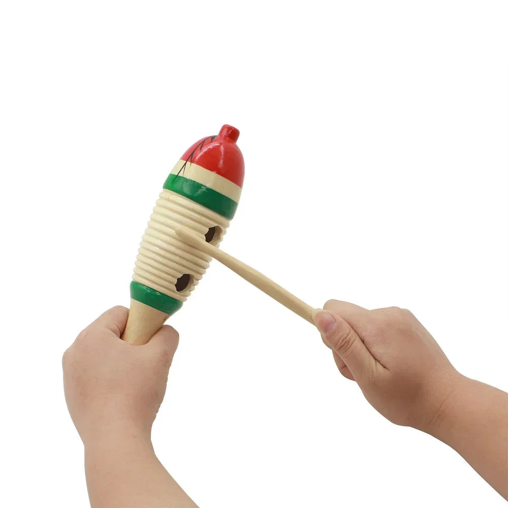 IRIN Wooden Fish Game Orff Percussion Musical Instrument Toddler Music Learning Children's Christmas Gifts Baby Educational