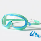 Swim Goggles, Waterproof Anti-Fog Anti-UV Wide View Swimming Goggles for Kids 3-14
