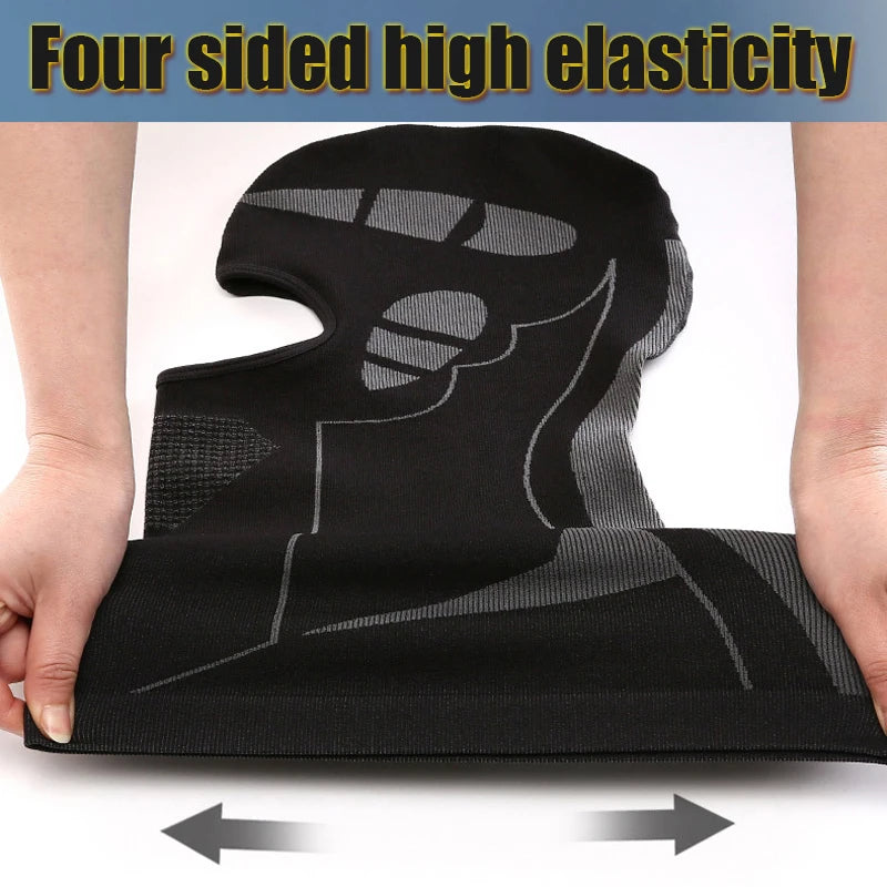 Unisex Riding Windproof Face Mask Cold-Proof Thermal Scarf Winter Ski Hat Full Ski Cycling Hunting Head Neck Cover Helmet Liner