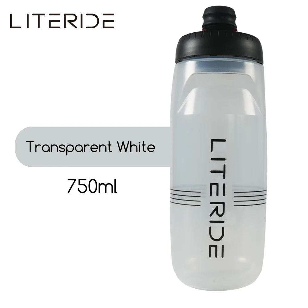 LITERIDE 610ml/710ml Bicycle Bottle MTB Road Bike Water Bottle Outdoor Sports Plastic Portable Large Capacity Drink Cycling