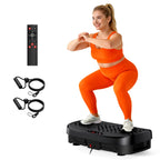 Magnetic Vibration Plate Exercise Machine Fat Burning 120 Levels 330lbs Portable Quiet Home Fitness  APP Control Workout Platform for Home Gym Body Shaping Gift for Women Men