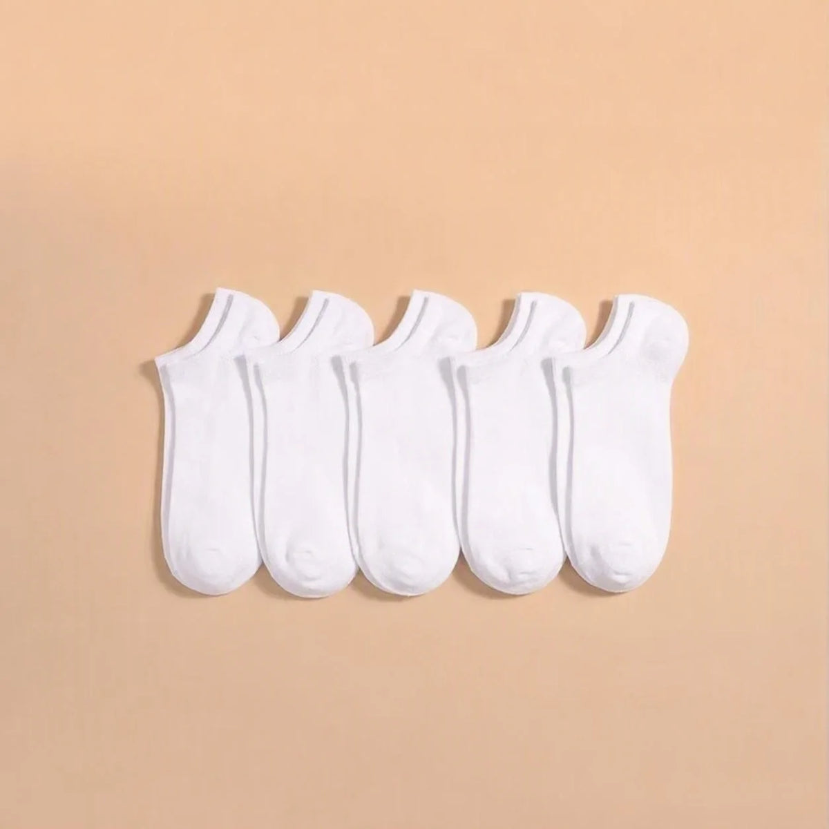 1/3/10Pairs Men's Ankle Socks Soft Breathable Stretchy Solid Color Low Cut Casual Sports Socks for Women Comfortable Fashionable