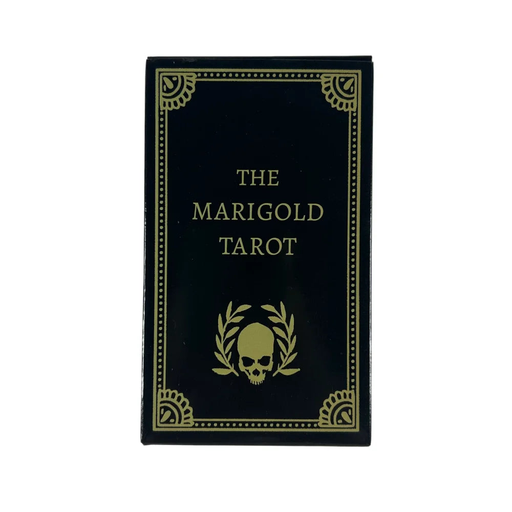 Big Size 12*7cm The Marigold Tarot Fortune Telling Divination Oracle Card Family Gathering Chess Game Leisure Table Game