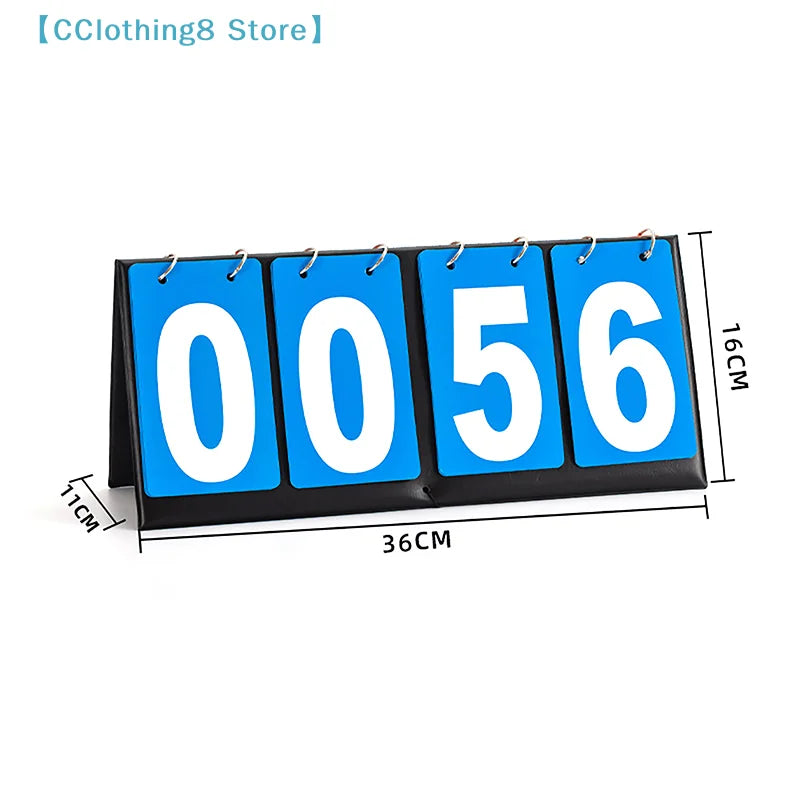 1PC Scoreboard Tabletop Scoreboard Score Keeper Portable Basketball Score Counter For Basketball Badminton Volleyball【AliS8】