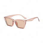 Vintage Small Frame Cat Eye Sunglasses Women Square Sun Glasses Female Brand Designer Retro Cateye Shades Fashion Oculos UV400