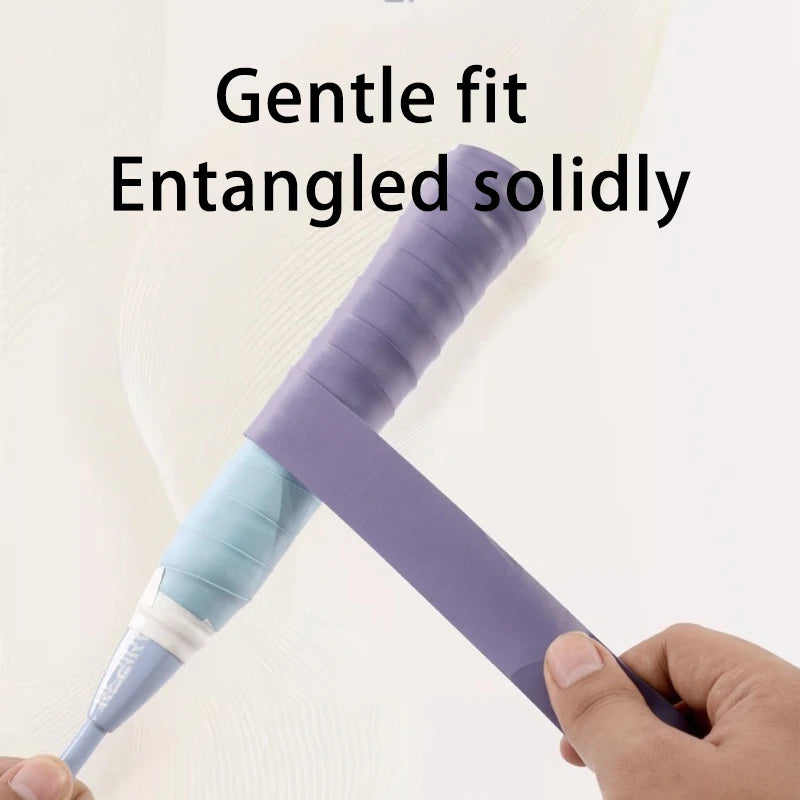 Anti Slip Flat Sweatband for Badminton/Tennis, with Sweat absorbing Grip Rubber to Help Score Points on the Court