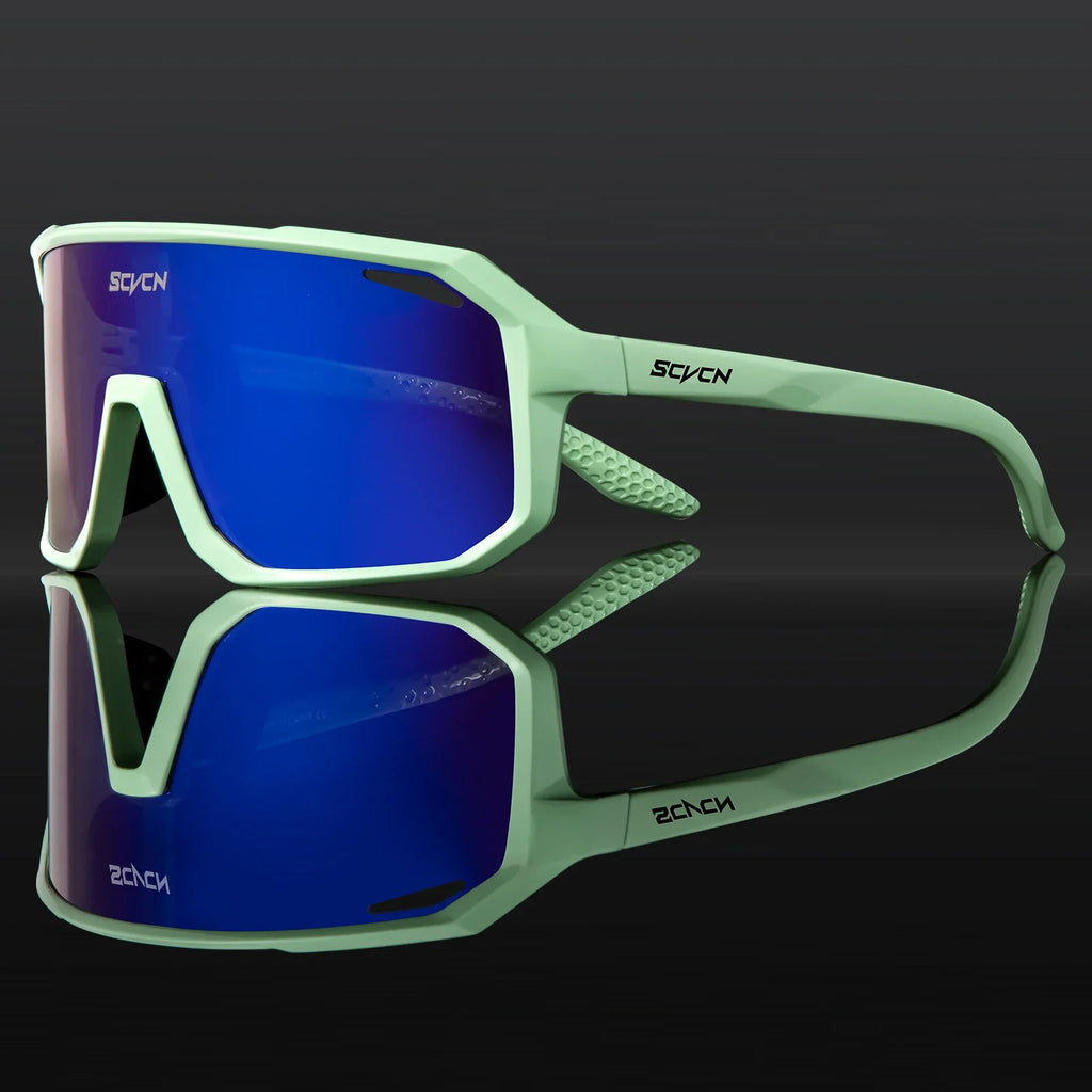 SCVCN Cycling Sunglasses Bike Mountain Driving Glasses Outdoor Sports Hiking Glasses Men's Glasses for Leisure Sunglasses