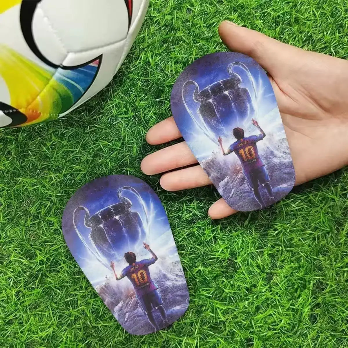 [Professional Shin Guards] Lightweight Professional Soccer Training Shin Guards, 1 Pair | Impact Reduction Buffer Protective
