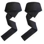 1Pair Non-slip Strap Gym Dumbbell Workout Weights Lifting Straps Crossfit Fitness Equipment Wrist Wrap Lift Exercise Training