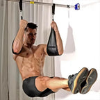 Heavy Duty Fitness AB Sling Straps Suspension Pair Rip-Resistant for Pull up Bar Hanging Leg Raiser Home Gym Equipment