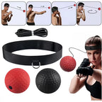 Boxing Training Ball Kid Box Ball Single Game With Headband Parent-child Interaction Boxing Reflex Ball For Reaction Punching