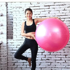 Diameter 45cm PVC Fitness Balls Yoga Ball Thickened Explosion-proof Exercise Home Gym Pilates Equipment Balance