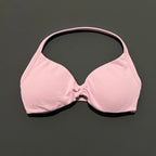 Histello Sports Strappy Bra Women Yoga Tank Bra Seamless High Support Fitness Workout Top Running Exercise Halter Gym Bras