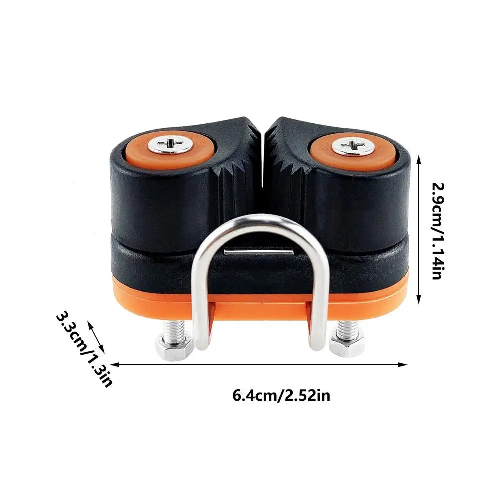 Cam Cleat Rope Clamp Quick Release Automatic Cable Clamp for Kayak Canoe Boat Marine Dock Mooring Fitness Indoor Outdoor ﻿