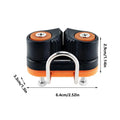 Cam Cleat Rope Clamp Quick Release Automatic Cable Clamp for Kayak Canoe Boat Marine Dock Mooring Fitness Indoor Outdoor ﻿