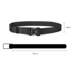 Tactical Quick Release Belt for Men Military Style Nylon Waistband Durable Breathable Adjustable Heavy Duty Work Hiking Outdoor