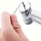 Miwayer 128Hz Tuning Fork for Sound Therapy Stress Reduction Otoacoustic Emission Testing and Ear (Mallet&Wrench Include)