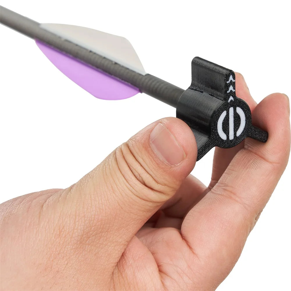 Archery Arrow Nock Adjuster Arrow Feather Corrector Universal for Recurve Bows & Compound Bows Arrow