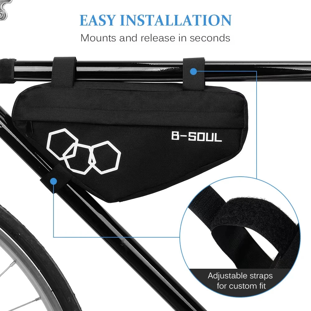 Bike Triangle Bag Bicycle Front Frame Tube Bag Frame Bag MTB Cycling Tool Accessories Storage Bag Pouch Bike Accessories