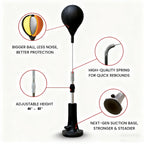 New Premium Punching Bag, Cobra Bag for Boxing Agility Training Home Fitness Equipment Thickened Rod Reflex Bag Family Best Gift