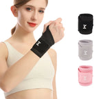 1/2PCS Breathable Mesh Wrist Support Wrap, Compression Wrist Sleeve for Sprain Joint Pain Relief, Sports Injury Protection Brace