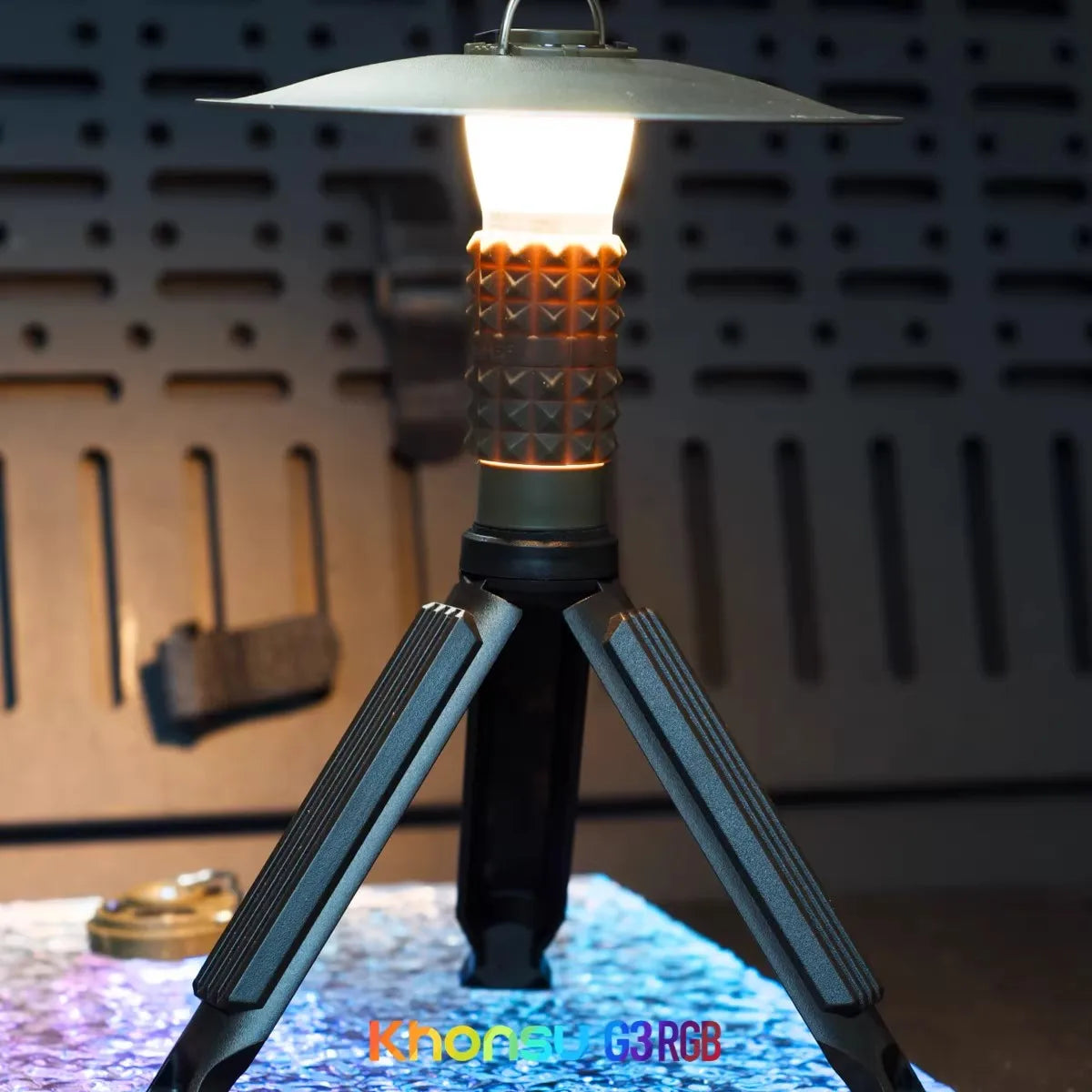 3000mAh RGB GZ Lighthouse Micro Camping Lantern Portable Flashlight LED Outdoor Tent Light USB Charging Camping Light