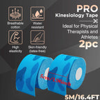 Sports Tape，Sports Elastic Knee Pads，Muscle Pain Relieving Knee Pads，Suitable for Gym Fitness，Running，Tennis，Swimming，Soccer