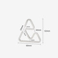 Outdoor Camping Multifunctional Integrated Hook Metal Tent Lamp Rack Double-headed Hanger Bidirectional Return Hook Outdoor Camp