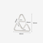 Outdoor Camping Multifunctional Integrated Hook Metal Tent Lamp Rack Double-headed Hanger Bidirectional Return Hook Outdoor Camp
