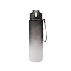 Sports Water Bottle with Time-Tracking Straw Leak Proof Locking Flip Cover for Easy Carry Ideal for Outdoor Adventures