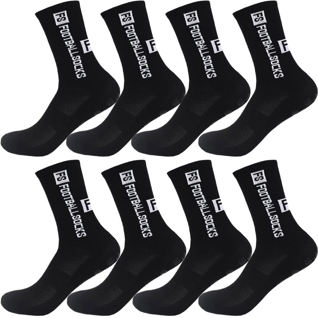 Football Socks Non Slip Grip for Men Women Basketball Baseball Soccer Cycling Running Hiking Tennis Skateboard Exercise