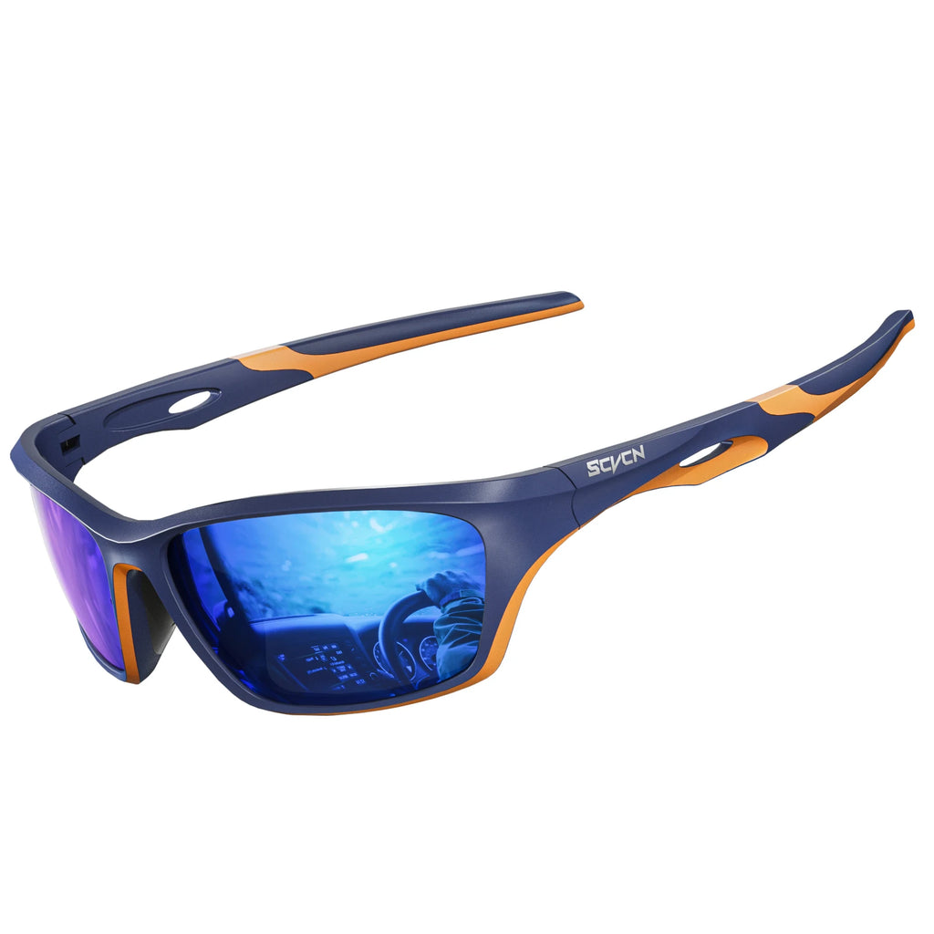 SCVCN New Outdoor Polarized Sunglasses Bike Cycling Glasses UV400 Sports Running Fishing Protection Eyewear Road Bicycle Goggles