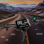 Arwibon 5600W Adult Electric Scooter Dual Motor Top Speed 46MPH,60V27AH, 11-inch Off-Road Tires Sport Folding eScooter