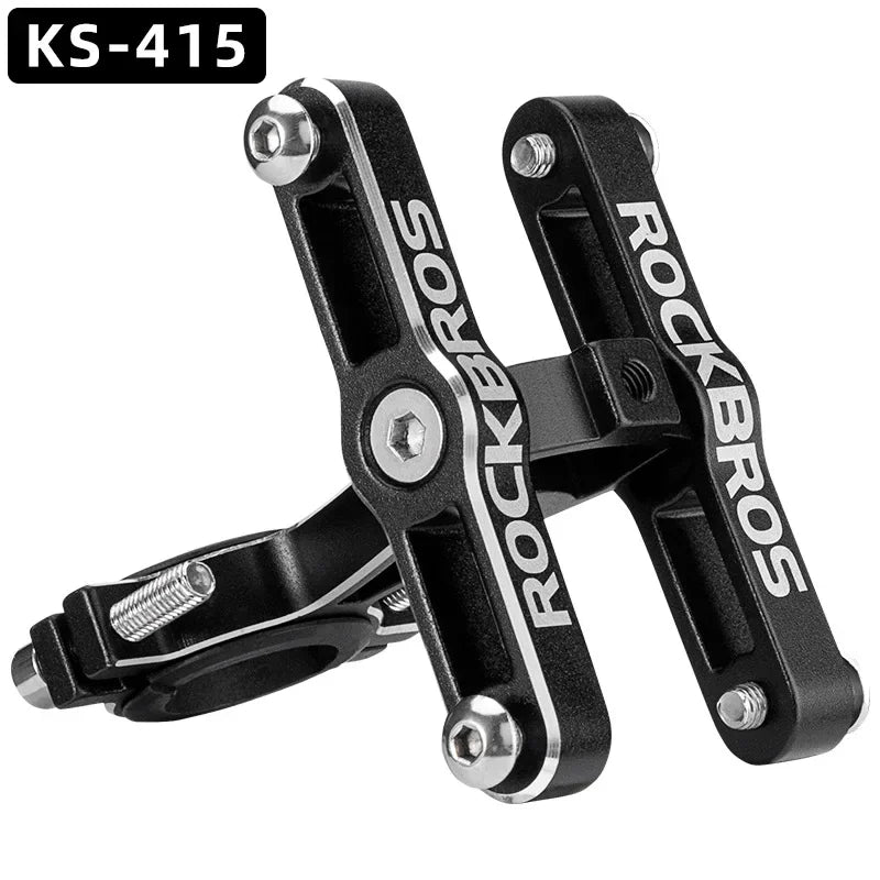 ROCKBROS Aluminum Alloy Single Double Bicycle Water Bottle Holder Adapter Cage Converter Motorbike MTB Road Bike Kettle Mount